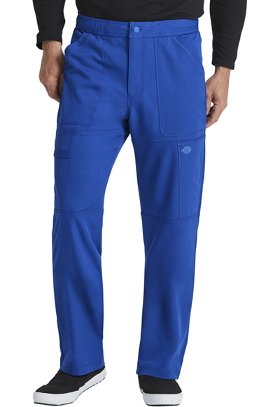 blue cargo trousers