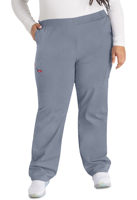Dickies EDS Signature Natural Rise Tapered Leg Pull-On Pant in Grey