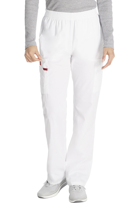 Dickies EDS Signature Natural Rise Tapered Leg Pull-On Pant in White