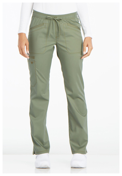 olive straight leg pants