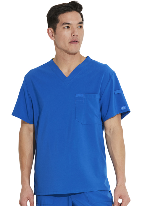Dickies Every Day EDS Essentials Men's Tuckable V-Neck Top in Royal