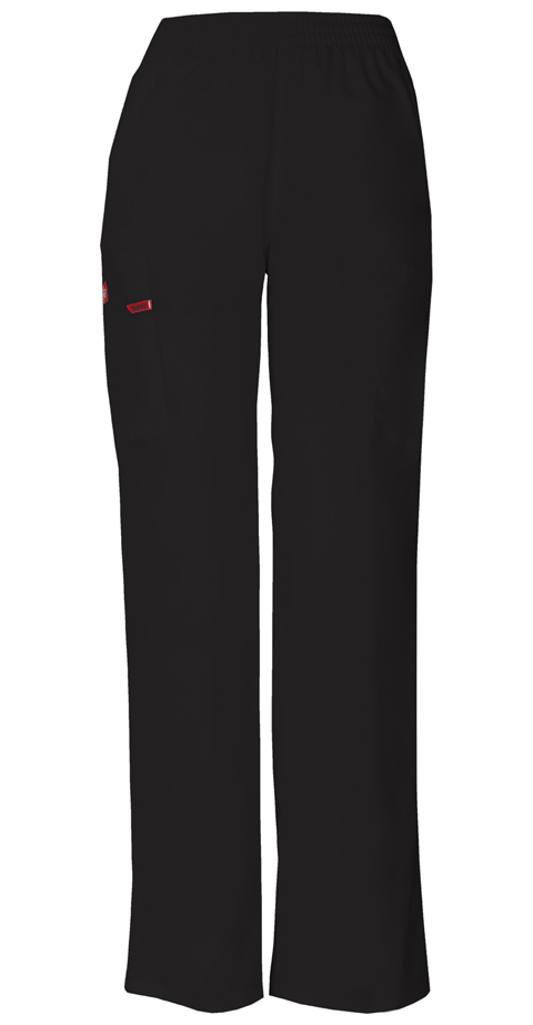 Dickies EDS Signature Natural Rise Tapered Leg Pull-On Pant in Black