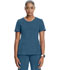 Photograph of Infinity Women Round Neck Top Blue 2624A-CAPS