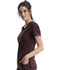 Photograph of Infinity Women Round Neck Top Brown 2624A-ESPS