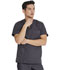 Photograph of Dickies EDS Signature Men's V-Neck Top in Pewter