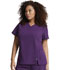 Photograph of Dickies Xtreme Stretch V-Neck Top in Eggplant