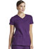 Photograph of Dickies EDS Signature V-Neck Top in Eggplant