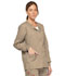 Photograph of Dickies EDS Signature Snap Front Warm-Up Jacket in Dark Khaki
