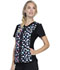 Photograph of iFlex Women V-Neck Knit Panel Top Two Times The Fun CK657-TIMF