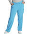 Photograph of Dickies Every Day EDS Essentials Mid Rise Straight Leg Drawstring Pant in Blue Hawaii