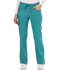Photograph of Dickies Essence Mid Rise Straight Leg Drawstring Pant in Teal Blue