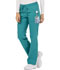 Photograph of Dickies Essence Mid Rise Straight Leg Drawstring Pant in Teal Blue
