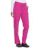 Photograph of Dickies Dickies Dynamix Mid Rise Straight Leg Drawstring Pant in Hot Pink