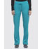 Photograph of Dickies Dickies Dynamix Mid Rise Straight Leg Drawstring Pant in Teal Blue