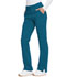 Photograph of Dickies Advance Mid Rise Boot Cut Drawstring Pant in Caribbean Blue