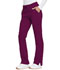Photograph of Dickies Advance Mid Rise Boot Cut Drawstring Pant in Wine