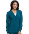 Photograph of Dickies Every Day EDS Essentials Snap Front Warm-up Jacket in Caribbean Blue