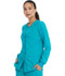 Photograph of Dickies Every Day EDS Essentials Snap Front Warm-up Jacket in Teal Blue