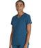 Photograph of Dickies Every Day EDS Essentials Mock Wrap Top in Caribbean Blue