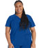 Photograph of Dickies Every Day EDS Essentials Mock Wrap Top in Galaxy Blue