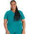 Photograph of Dickies Every Day EDS Essentials Mock Wrap Top in Teal Blue