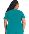 Photograph of Dickies Every Day EDS Essentials Mock Wrap Top in Teal Blue