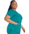 Photograph of Dickies Every Day EDS Essentials Mock Wrap Top in Teal Blue