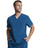 Photograph of Dickies Every Day EDS Essentials Men's V-Neck Top in Caribbean Blue