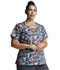 Photograph of Dickies Dickies Prints V-Neck Top in Pawsitive Vibes