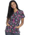 Photograph of Dickies Dickies Prints V-Neck Top in Speck-tacular Love