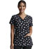 Photograph of Dickies Dickies Prints V-Neck Top in Love U Dots