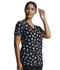 Photograph of Dickies Dickies Prints V-Neck Top in Love U Dots