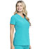 Photograph of Dickies Every Day EDS Essentials V-Neck Top in Teal Blue