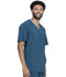 Photograph of Dickies Advance Men's V-Neck Top in Caribbean Blue