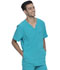 Photograph of Dickies Advance Men's V-Neck Top in Teal Blue