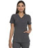 Photograph of Dickies Advance V-Neck Top With Patch Pockets in Pewter