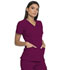 Photograph of Dickies Advance V-Neck Top in Wine