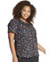 Photograph of Dickies Dickies Prints Zip Front Round Neck Top in Dot's So Bright