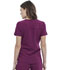 Photograph of Dickies Retro Mock Wrap Top in Wine