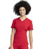 Photograph of Dickies Retro V-Neck Top in Red