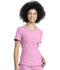 Photograph of Dickies Retro V-Neck Top in Retro Pink