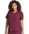 Photograph of Dickies Retro V-Neck Top in Wine