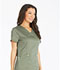 Photograph of Dickies Essence Mock Wrap Top in Olive