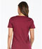Photograph of Dickies Essence Mock Wrap Top in Wine