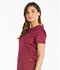 Photograph of Dickies Essence Mock Wrap Top in Wine