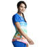 Photograph of Dickies Dickies Prints V-Neck Print Top in Rainbow Stripes