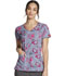 Photograph of Dickies Dickies Prints V-Neck Print Top in Care Slow Much