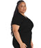 Photograph of Dickies Dickies Balance V-Neck Top With Rib Knit Panels in Black