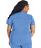 Photograph of Dickies Dickies Balance V-Neck Top With Rib Knit Panels in Ciel