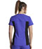 Photograph of Dickies Dickies Balance V-Neck Top With Rib Knit Panels in Frozen Grape